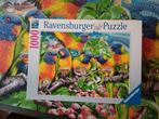 Mooie puzzel met vogeltjes 1000 stukken, Enlèvement ou Envoi, 500 à 1500 pièces, Comme neuf, Puzzle
