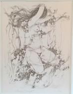 CLAUDE GAUGET 87 x 69 cm - NUDE - ZEEFDRUK - ROESTVRIJSTALEN, Ophalen