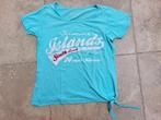 Mooie turquoise t-shirt mt Large, Kleding | Dames, T-shirts, Ophalen, Blauw, Maat 42/44 (L), Korte mouw