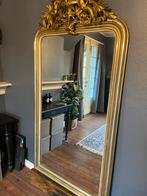 Antieke Franse Louis-Philippe spiegel, Antiek en Kunst, Ophalen, Rechthoekig, 200 cm of meer
