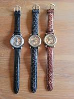 3 x horloges met muziekinstumenten, Handtassen en Accessoires, Horloges | Heren, Gebruikt, Ophalen of Verzenden, Polshorloge