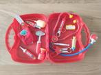 Rode koffertje met doktersspullen, Kinderen en Baby's, Speelgoed | Overig, Ophalen of Verzenden, Gebruikt, Jongen of Meisje