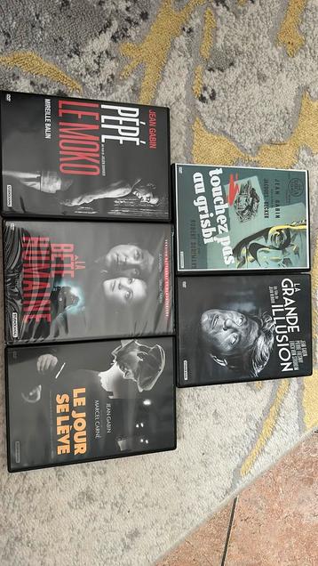 5films gabin état impeccable dvd, Enlèvement, Comme neuf