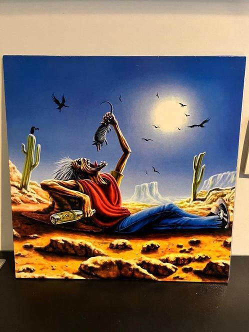 LP - Iron Maiden - El dorado Mexique, CD & DVD, Vinyles | Hardrock & Metal, Comme neuf, Enlèvement ou Envoi