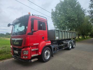 MAN TGS 26.440 6x2 Containerwagen beschikbaar voor biedingen