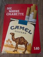 VINTAGE POSTER Camel Cigarette, Reclamebord, Gebruikt, Ophalen of Verzenden
