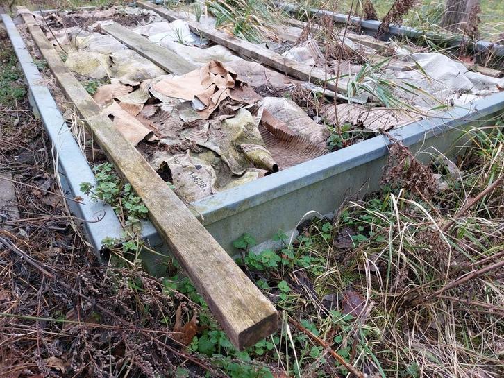 Gelaste moestuinbakken in staal, Bricolage & Construction, Métaux, Enlèvement