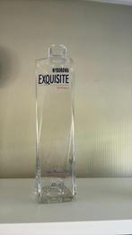 Glazen fles Wodka leeg zonder dop, Verzamelen, Glas en Drinkglazen, Ophalen, Gebruikt