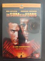 The sum of all fears (2002) Ben Affleck, Morgan Freeman, Vanaf 12 jaar, Ophalen of Verzenden, Zo goed als nieuw, Detective en Krimi