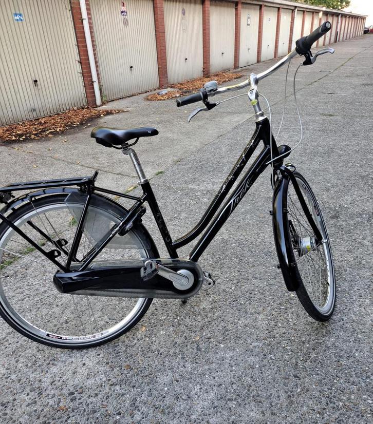 ✅’TREK’ Damesfiets 28Inch+7SPEED+AXA-/Slot+Frame 45Cm✅, Fietsen en Brommers, Fietsen | Dames | Damesfietsen, Versnellingen, Ophalen