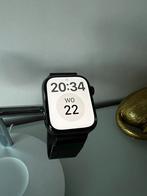 Apple Watch Series 7 Graphite 45mm GPS + Cellular, GPS, Zo goed als nieuw, Ophalen