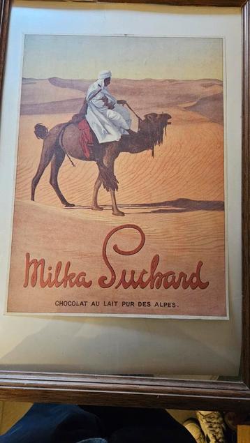 2 originele advertenties voor  Milka Suchard 1912 beschikbaar voor biedingen