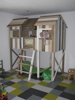 Slaapkamer boomhut, Huis en Inrichting, Ophalen, Zo goed als nieuw, Eenpersoons, Hoogslaper