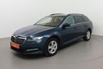 (1XER785) Skoda SUPERB COMBI, Auto's, Voorwielaandrijving, Stof, Blauw, 5 deurs