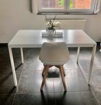 Table IKEA + chaises, Gebruikt, Rechthoekig, Vier personen, Metaal