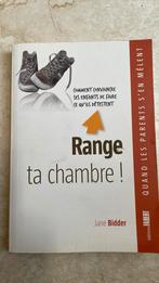 Livre : Range ta chambre, Jane Bideer, Éducation à partir de 10 ans, Neuf