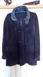 Daim winterjas heren, Kleding | Heren, Ophalen, Zo goed als nieuw, Maat 56/58 (XL), Bruin