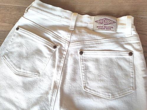Lee Cooper LC11 Witte Lange Jeans - Tijdloos, Kleding | Dames, Spijkerbroeken en Jeans, Zo goed als nieuw, Ophalen of Verzenden