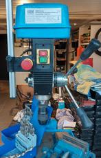 Kolomboormachine + spanklem + boren, Enlèvement, Comme neuf, 600 watts ou plus, Foreuse sur colonne