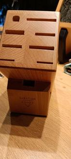 Sabatier Diamant - Messenblok, Ophalen of Verzenden, Gebruikt, Hout