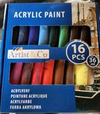 Gratis acrylverf en disney inpakpapier, Ophalen, Zo goed als nieuw, Acrylverf