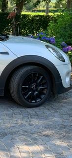 Jantes Mini d'origine 6.5X16 noires Victory Spoke avec pneus, Banden en Velgen, 16 inch, Gebruikt, Personenwagen