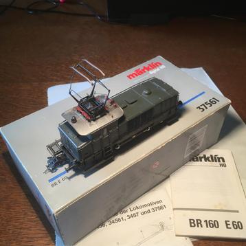 Marklin HO 37561 BR E 60 DRG AC Digital Mint, Comme neuf, Courant alternatif, Locomotive, Märklin