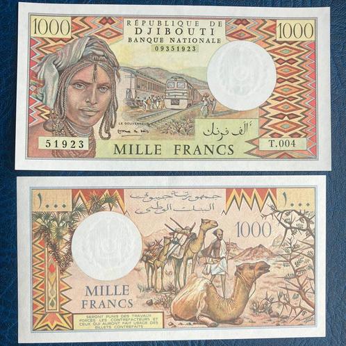 Djibouti - 1.000 Francs 1991 - Pick 37e - UNC, Timbres & Monnaies, Billets de banque | Océanie, Enlèvement ou Envoi