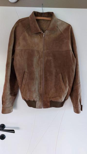 Veste homme cuir nubuck