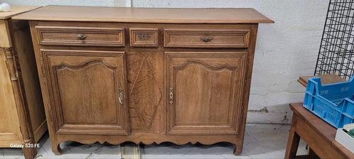 Dresse en chêne 2 portes 3 tiroirs, Huis en Inrichting, Kasten | Dressoirs, Zo goed als nieuw, Eikenhout, Ophalen