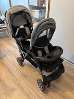 Dubbele buggy achter elkaar, Ophalen, Zo goed als nieuw