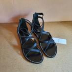 Zwarte lederen sandalen Calank maat 38, Kleding | Dames, Schoenen, Zwart, Nieuw, Calank, Sandalen of Muiltjes