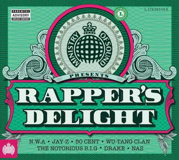 3cd ' Ministry Of Sound - Rapper's delight (gratis verzend.)