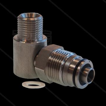 RVS Swivel Koppeling 400 Bar Haaks 3/4 inch beschikbaar voor biedingen
