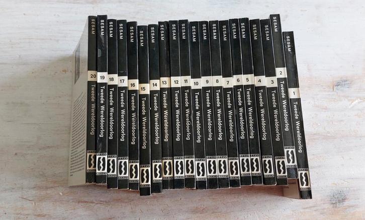 Sesam Geschiedenis van de Tweede Wereldoorlog 20-delig, Boeken, Encyclopedieën, Zo goed als nieuw, Ophalen of Verzenden