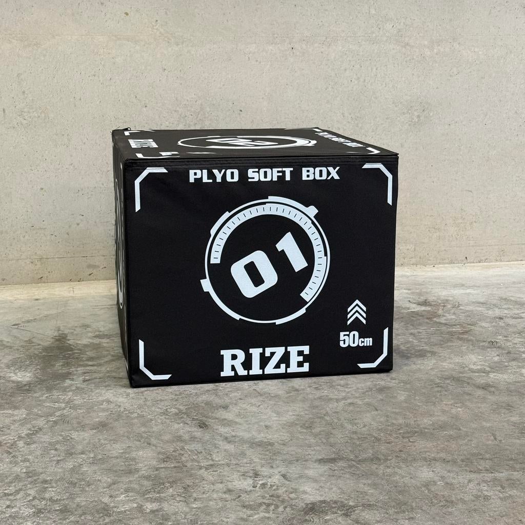 RIZE soft plyo box 50/60/75 cm, Sport en Fitness, Fitnessmaterialen, Nieuw, Fitnessbank, Armen, Benen, Borst, Buik, Rug, Ophalen of Verzenden