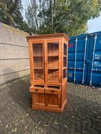 Vitrinekast/ buffetkast/keukenkast teak zeldzaam exemplaar, Huis en Inrichting, Kasten | Vitrinekasten, 100 tot 150 cm, 200 cm of meer