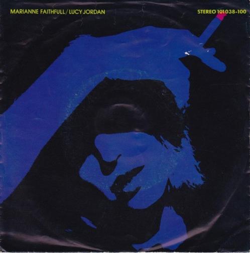 Marianne Faithfull – The Ballad Of Lucy Jordan, CD & DVD, Vinyles Singles, Comme neuf, Single, Pop, 7 pouces, Enlèvement ou Envoi