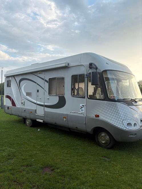 Camper mobilhome Hymer S740 Mercedes  C rijbewijs, Caravans en Kamperen, Mobilhomes, Particulier, tot en met 4, Integraal, Hymer