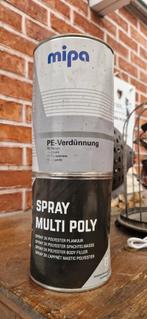 2k spuitplamuur + verdunner mipa (gesloten), Auto-onderdelen, Ophalen of Verzenden