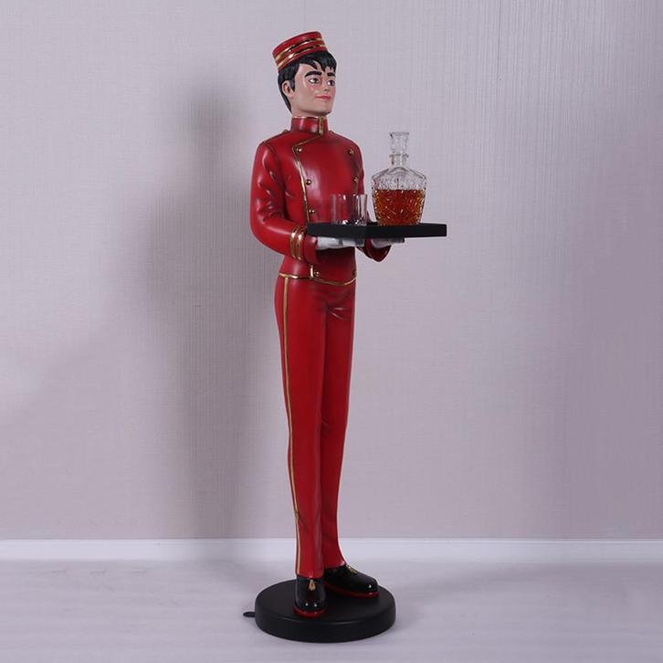 Bell Boy beeld anime - hoogte 150 cm, Verzamelen, Beelden en Beeldjes, Nieuw, Ophalen