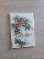 4 vintage kerstkaarten + enveloppen, Ophalen of Verzenden, Zo goed als nieuw