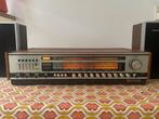 Radio vintage Grundig RVT 600 + 2 enceintes Philips, Gebruikt, Radio