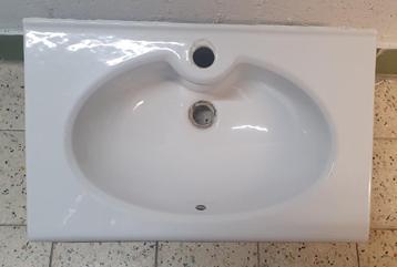 lavabo en porcelaine pour meubles de salle de bain, Enlèvement, Utilisé, Pierre, Lavabo
