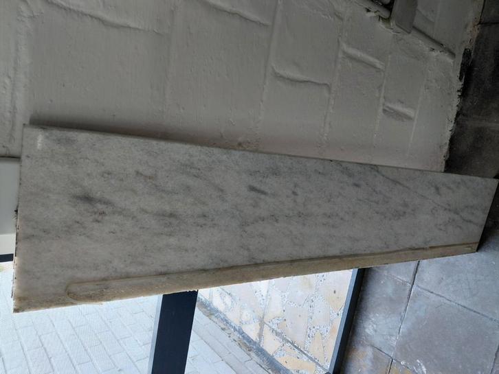 Vensterbank keramisch marmerlook, Doe-het-zelf en Bouw, Glas en Ramen, Gebruikt, Ophalen