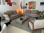 JORIS stoffen lounge, Gebruikt, 75 tot 100 cm, Contemporain, Hout