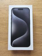 iPhone 15 Pro 256 GB Black Titanium Nieuwe FactuurGarantie, Telecommunicatie, Mobiele telefoons | Apple iPhone, Zwart, Nieuw, 100 %