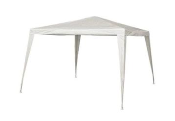 Tonnelle blanche, Grande table de jardin et table pliante beschikbaar voor biedingen