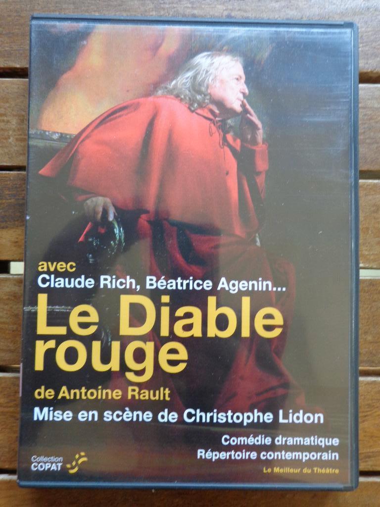 )))  Le Diable Rouge  // Claude Rich / Pièce de Théâtre  (((, CD & DVD, DVD | Autres DVD, Comme neuf, Tous les âges, Enlèvement ou Envoi