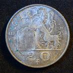 20 francs 1953 VL - Baudouin I, Timbres & Monnaies, Monnaie en vrac, Argent, Argent, Envoi